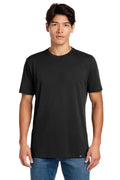 New Era Heritage Blend Crew Tee. NEA100 - Black - front