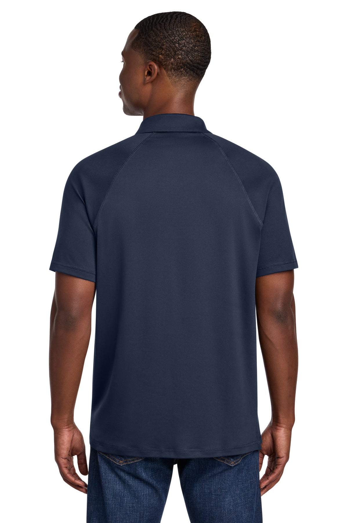 New Era Power Polo NEA225 - True Navy - back