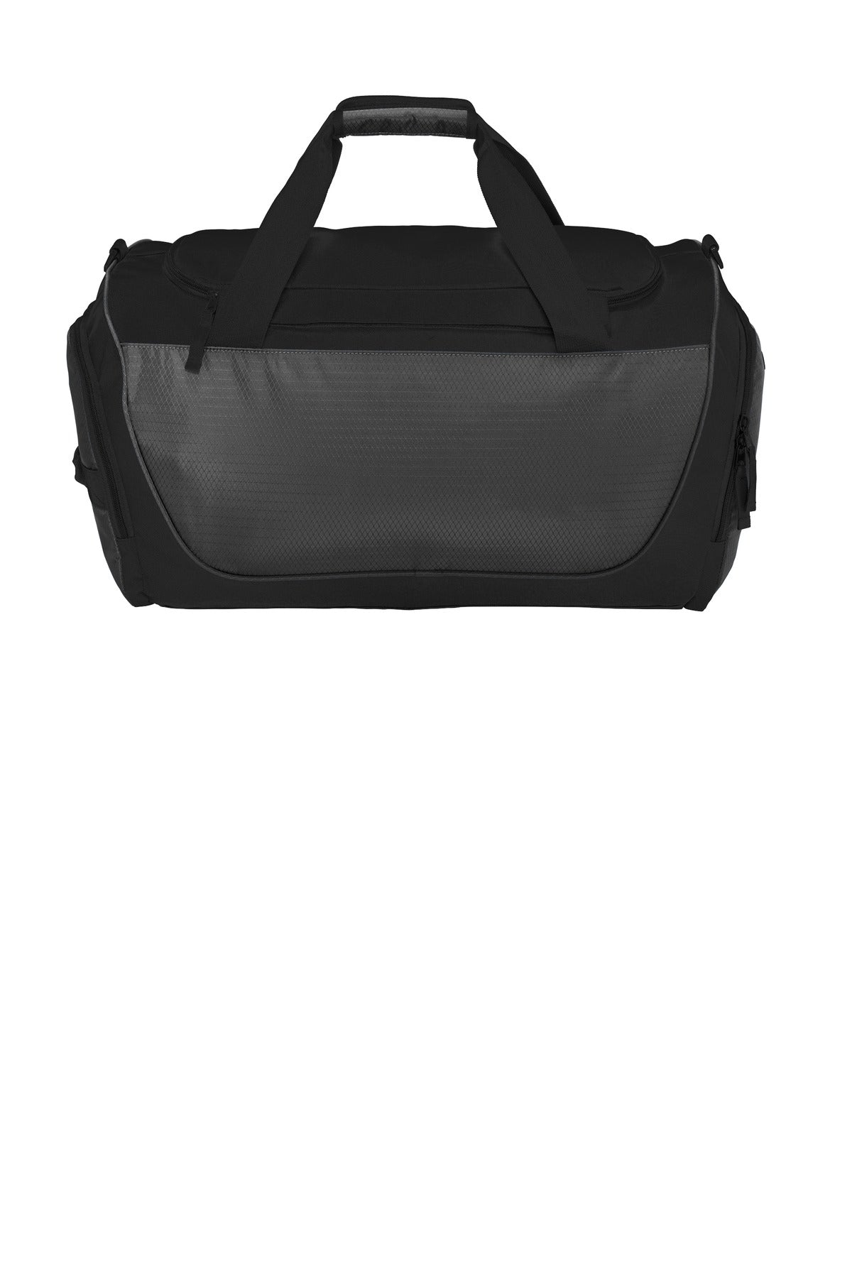 New Era Shutout Duffel NEB700 - Graphite/ Black - back