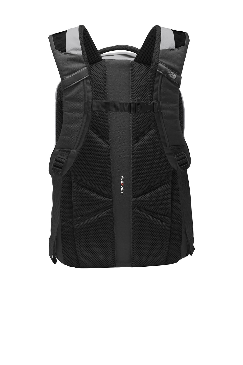The North Face Groundwork Backpack. NF0A3KX6 - Mid Grey/ Asphalt Grey - back