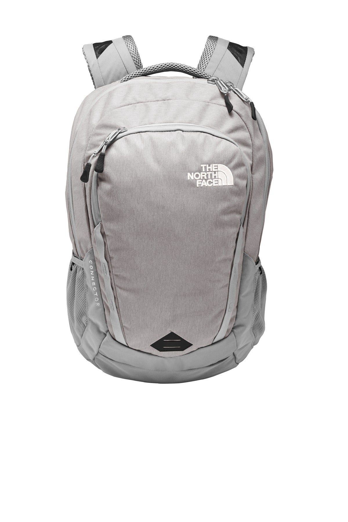 The North Face Connector Backpack. NF0A3KX8 - Mid Grey Dark Heather/ Mid Grey - front