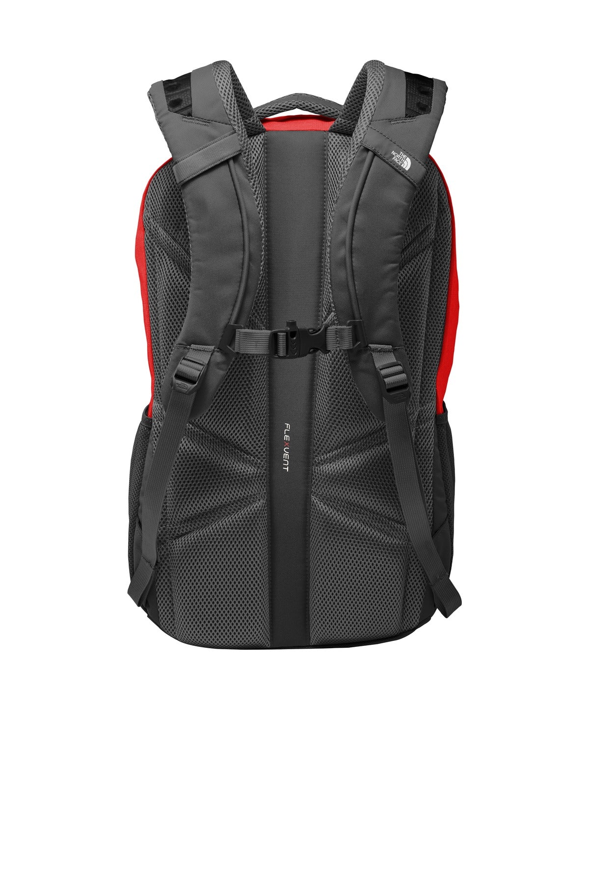 The North Face Connector Backpack. NF0A3KX8 - Rage Red/ Asphalt Grey - back