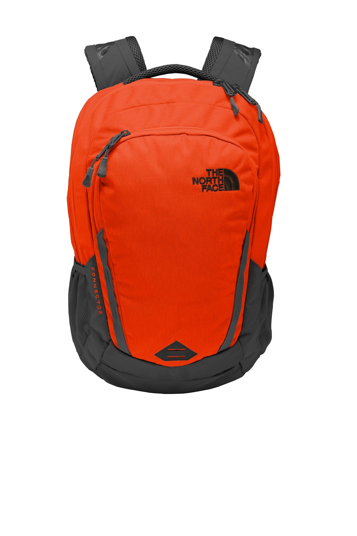 The North Face Connector Backpack. NF0A3KX8 - Tibetan Orange/ Asphalt Grey - front