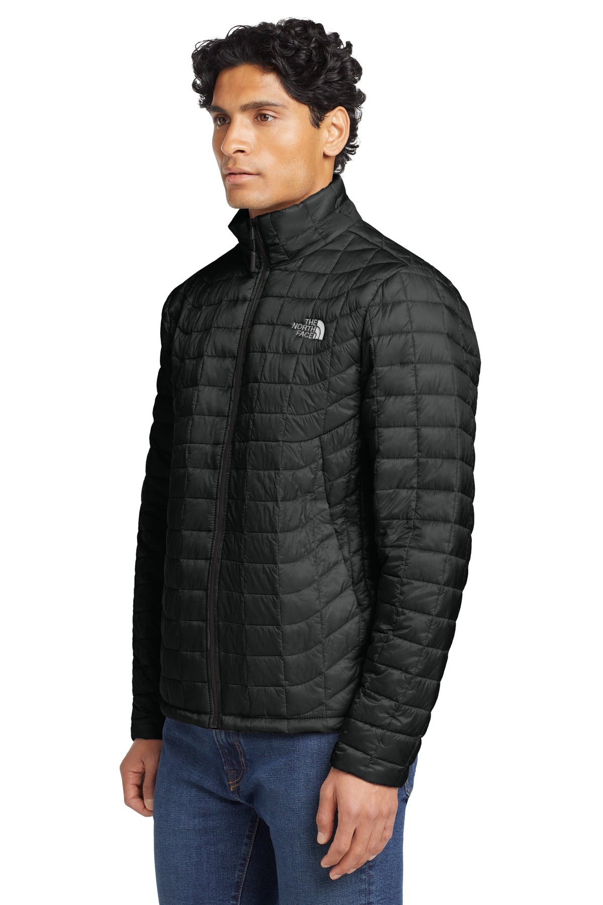 The North Face ThermoBall Trekker Jacket. NF0A3LH2 - TNF Matte Black - side
