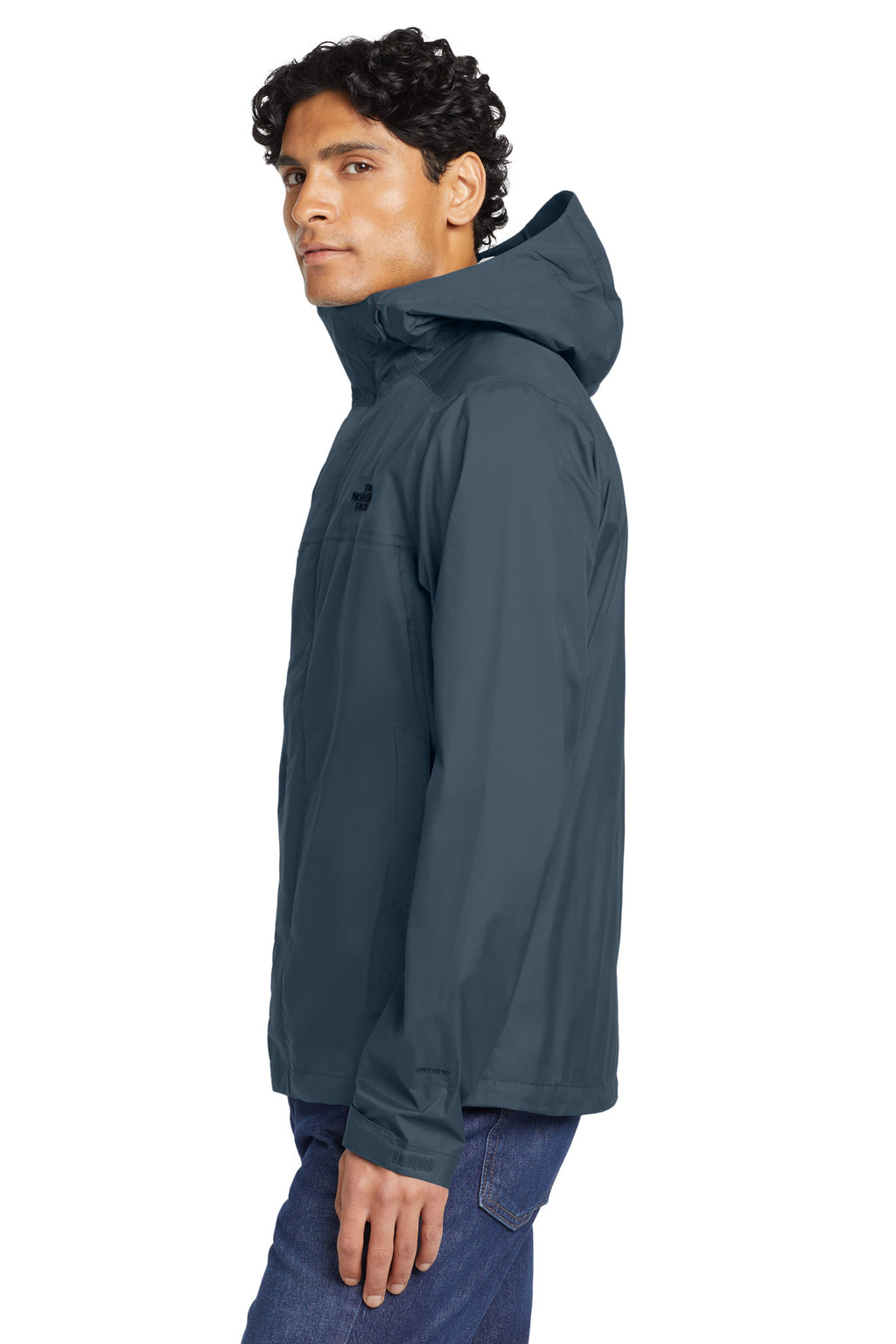 The North Face DryVent Rain Jacket. NF0A3LH4 - Shady Blue - side
