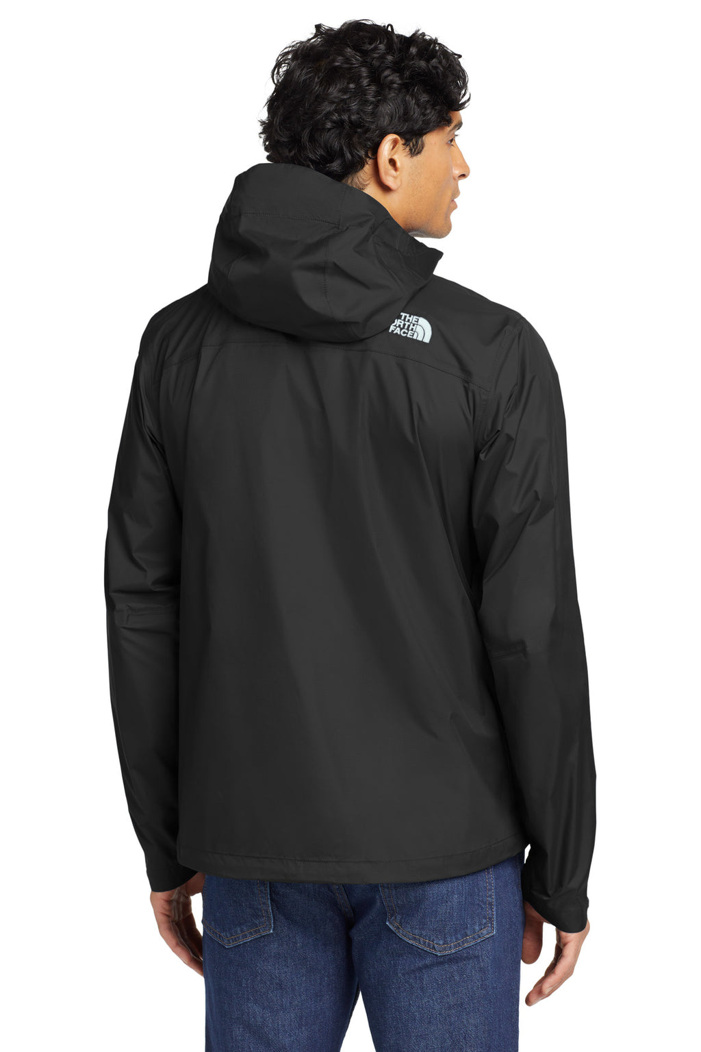 The North Face DryVent Rain Jacket. NF0A3LH4 - TNF Black - back