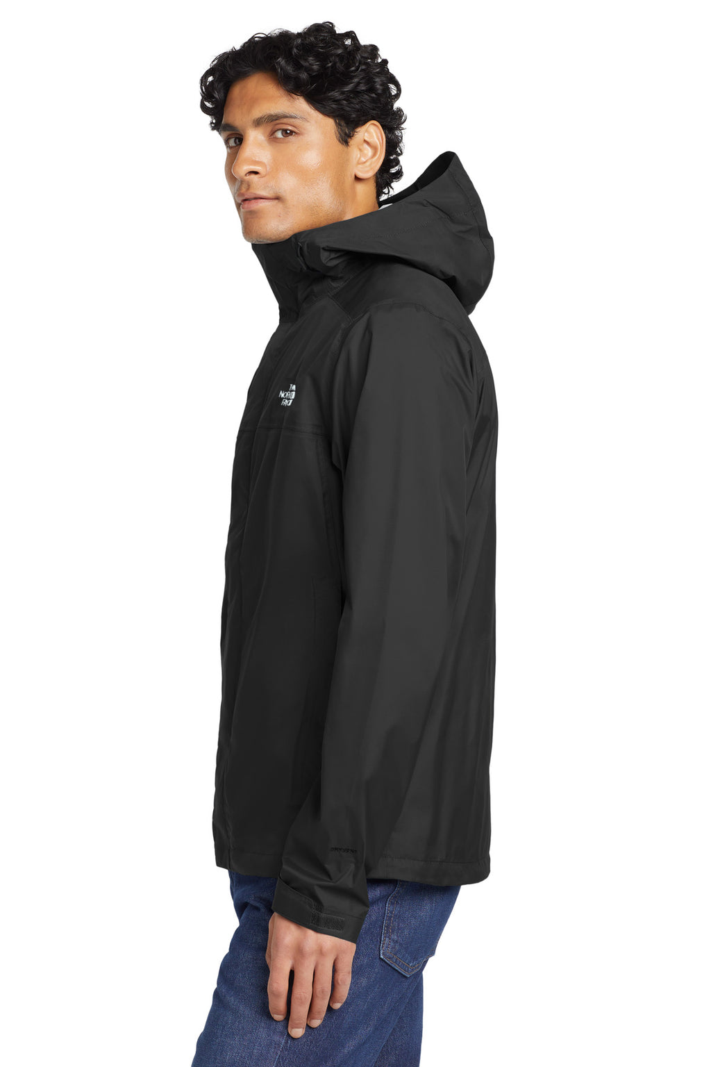 The North Face DryVent Rain Jacket. NF0A3LH4 - TNF Black - side