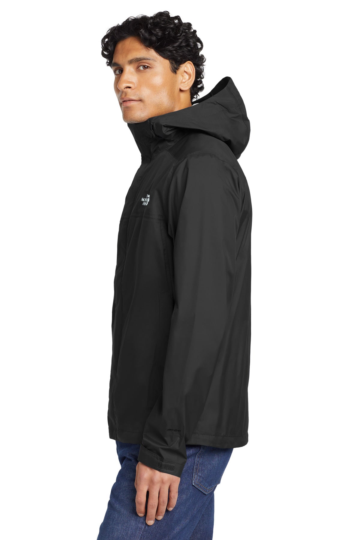 The North Face DryVent Rain Jacket. NF0A3LH4 - TNF Black - side