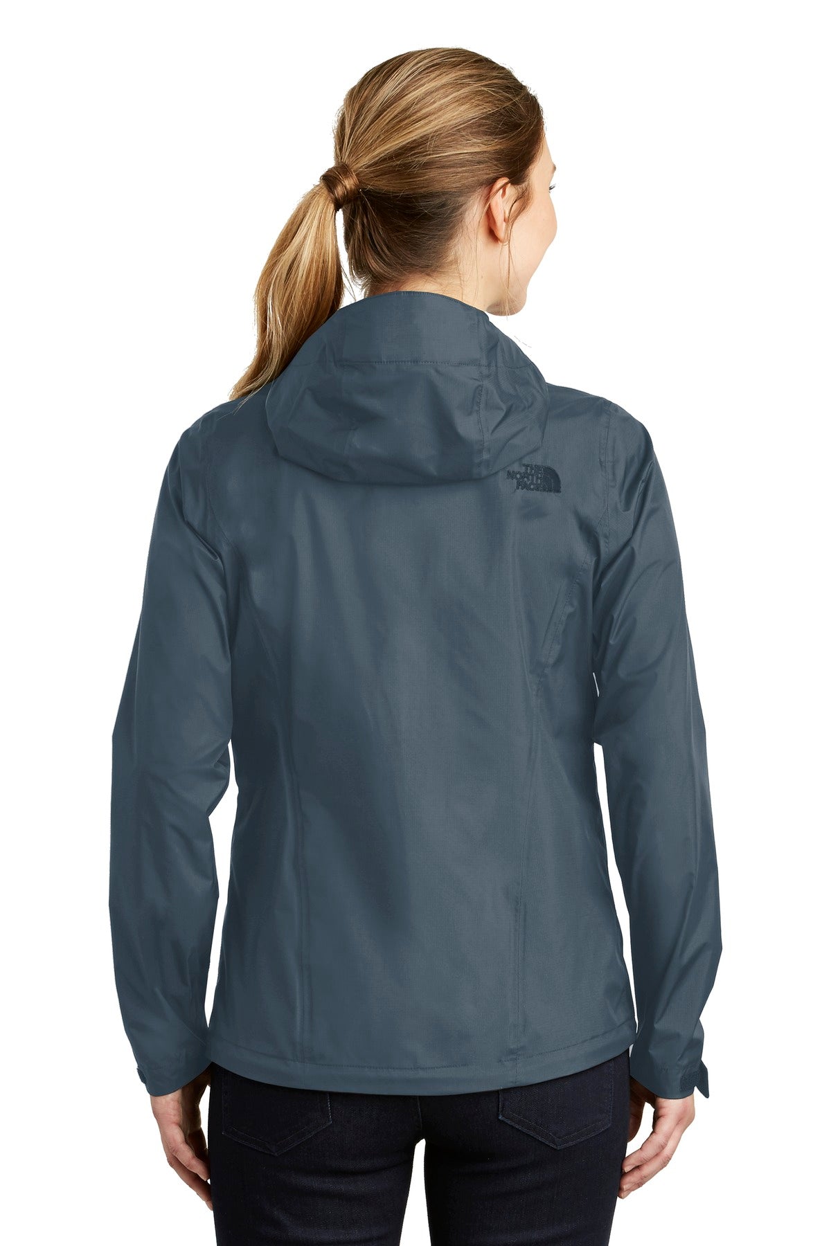 The North Face Women's DryVent Rain Jacket. NF0A3LH5 - Shady Blue - back