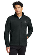 The North Face Sweater Fleece Jacket. NF0A3LH7 - TNF Black Heather - front