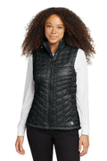 The North Face Women's ThermoBall Trekker Vest. NF0A3LHL - TNF Black - front