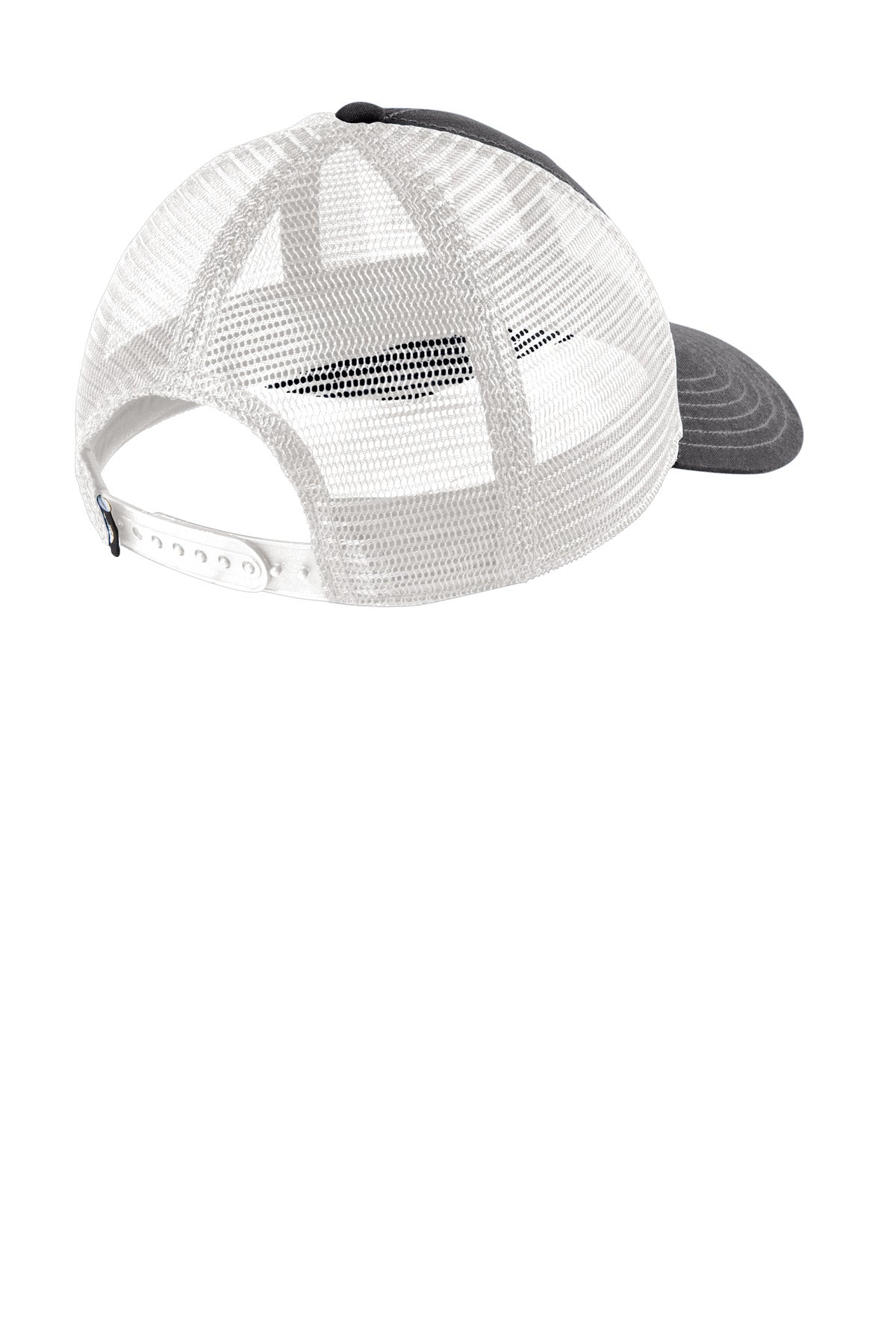 The North Face Ultimate Trucker Cap. NF0A4VUA - Asphalt Grey/ TNF White - back