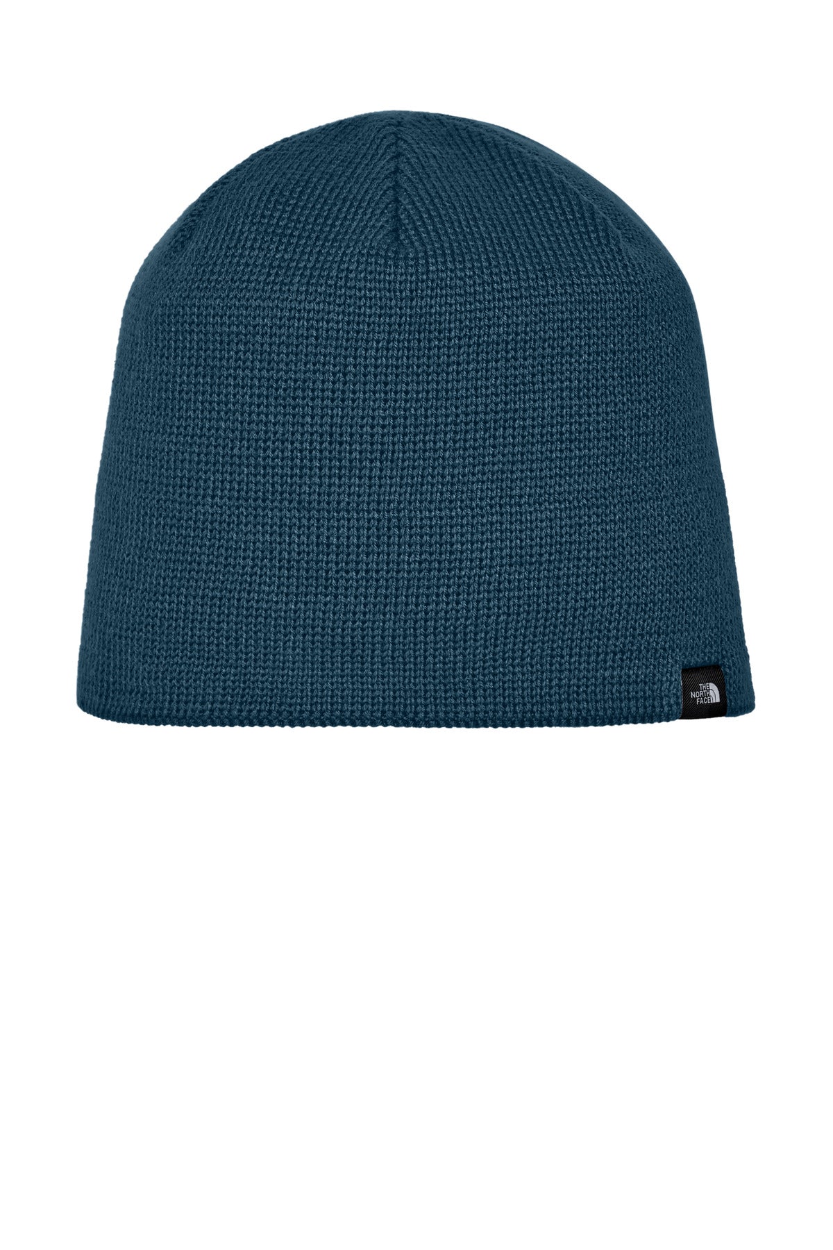 The North Face Mountain Beanie. NF0A4VUB - Blue Wing - front