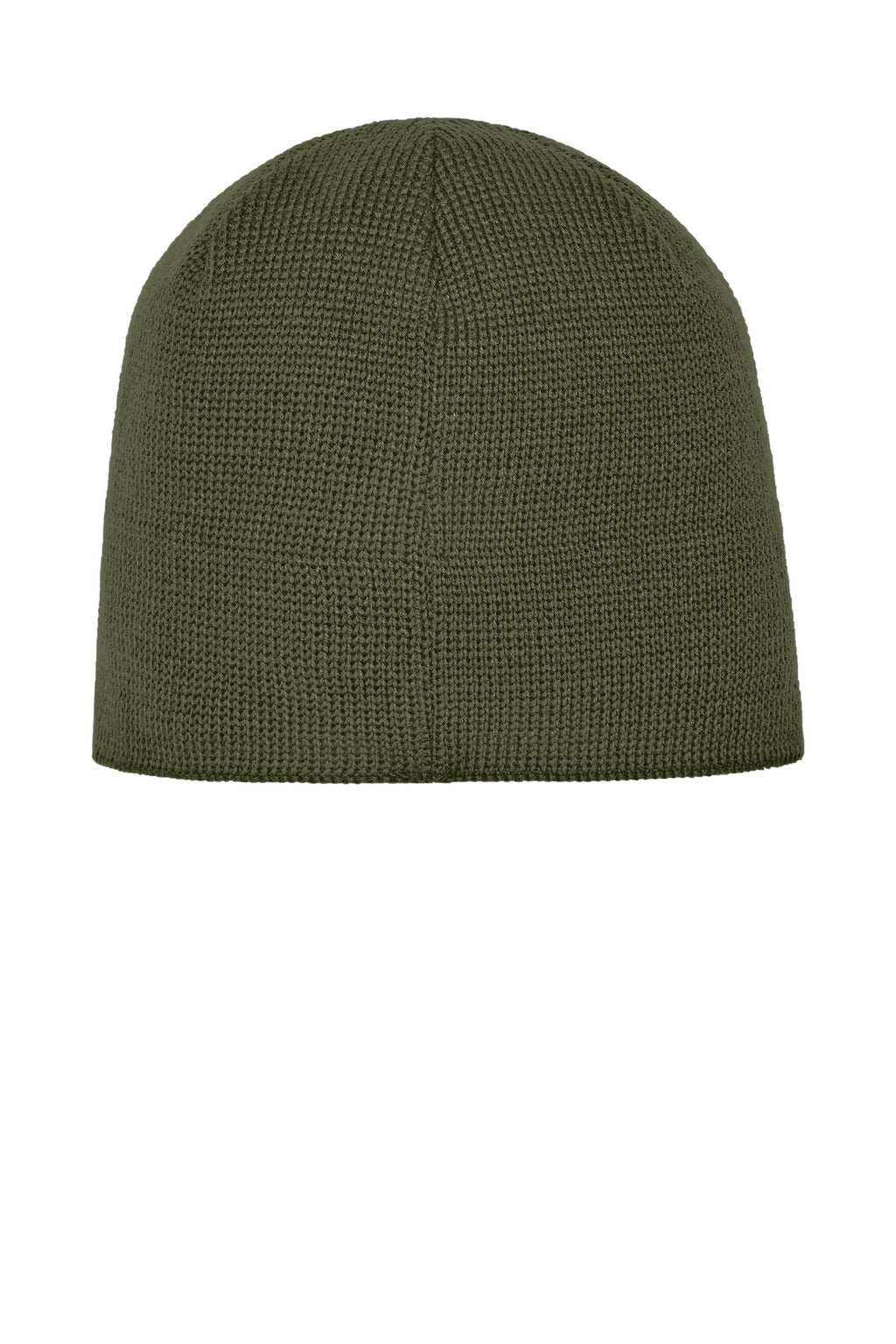 The North Face Mountain Beanie. NF0A4VUB - Burnt Olive Green - back