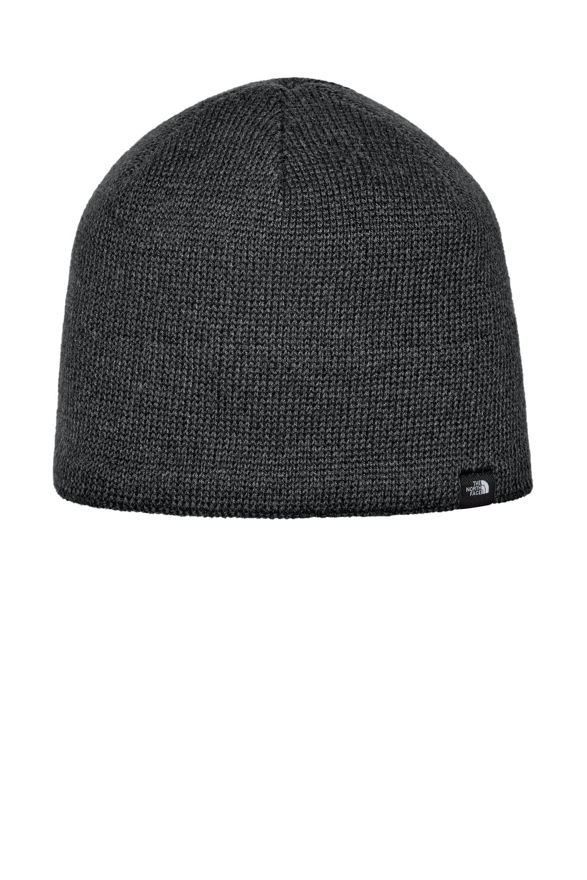 The North Face Mountain Beanie. NF0A4VUB - TNF Dark Grey Heather - front