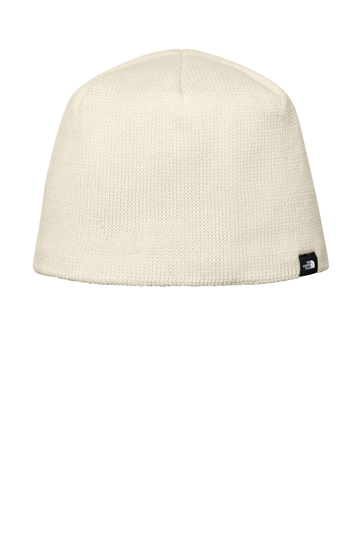 The North Face Mountain Beanie. NF0A4VUB - Vintage White - front