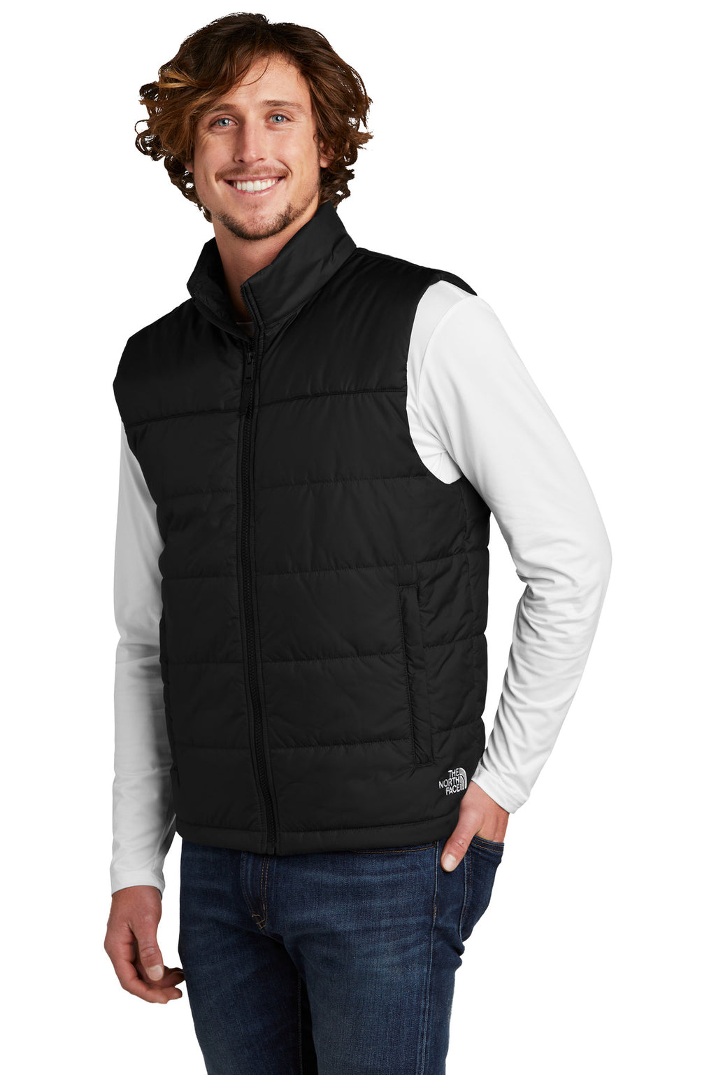 The North Face Everyday Insulated Vest. NF0A529A - TNF Black - three_q