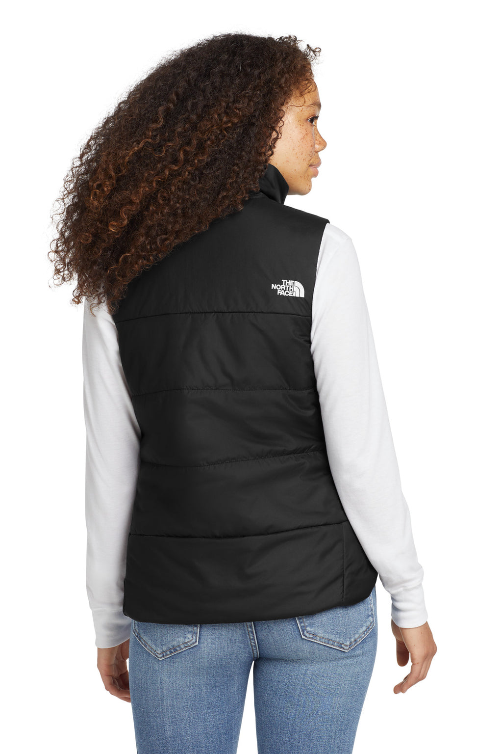 The North Face Women's Everyday Insulated Vest. NF0A529Q - TNF Black - back