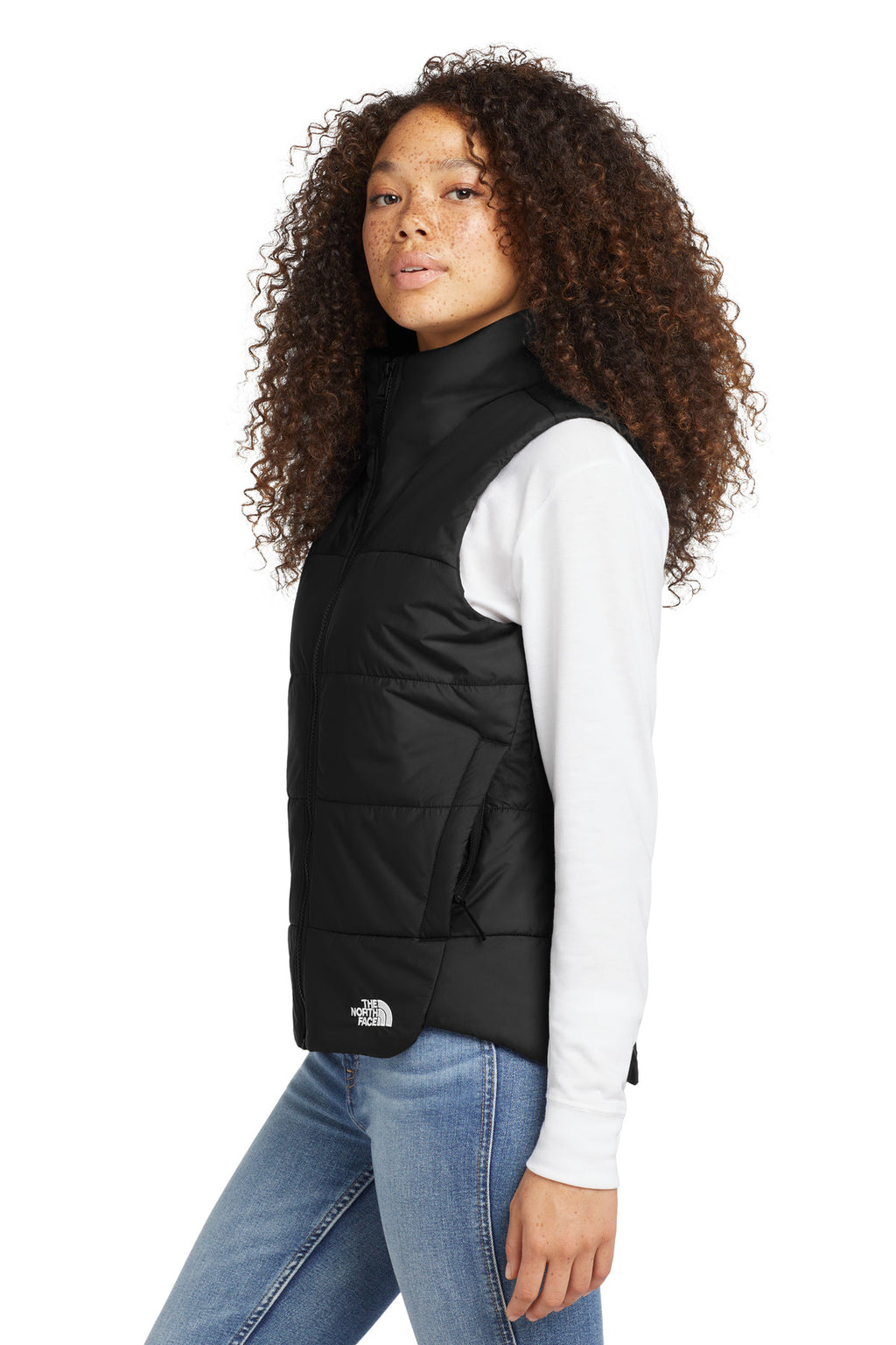 The North Face Women's Everyday Insulated Vest. NF0A529Q - TNF Black - side