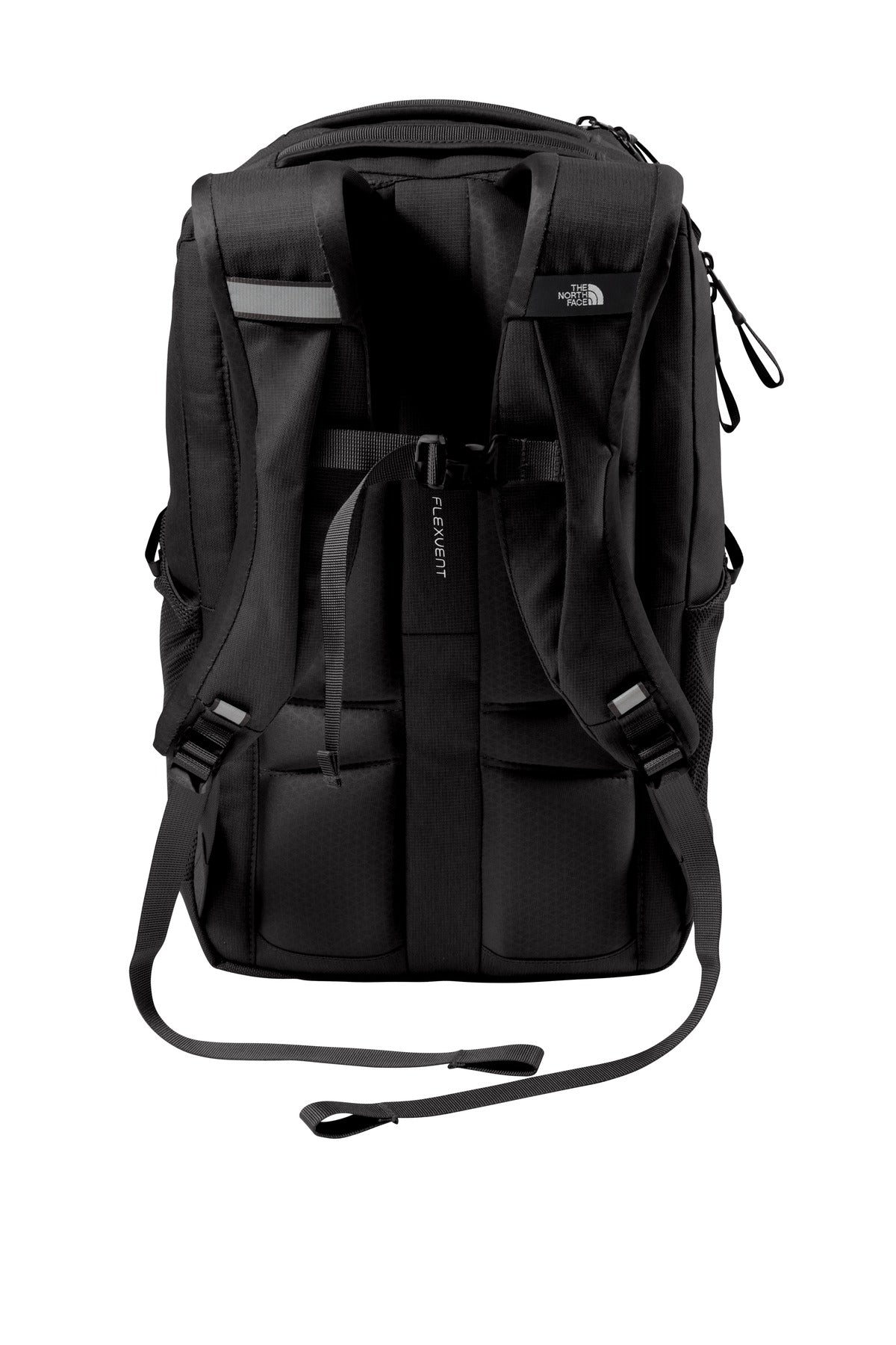 The North Face Stalwart Backpack. NF0A52S6 - TNF Black Heather/ TNF Blue - back