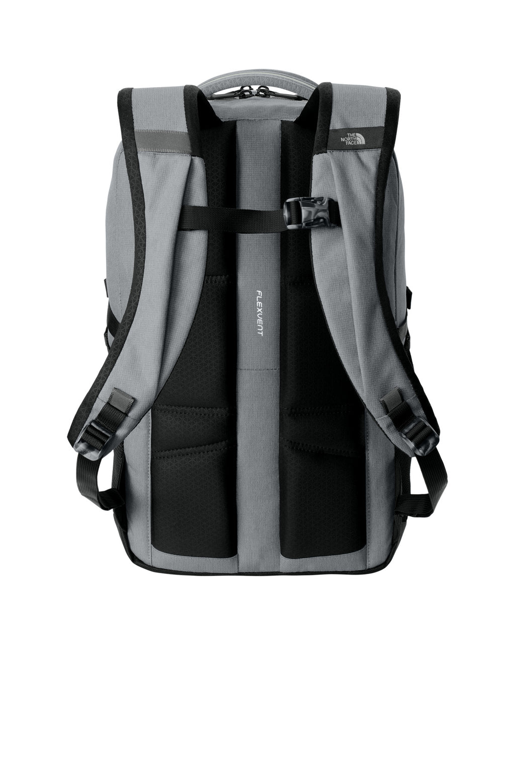 The North Face Dyno Backpack. NF0A52S7 - Mid Grey Dark Heather/ TNF Black - back