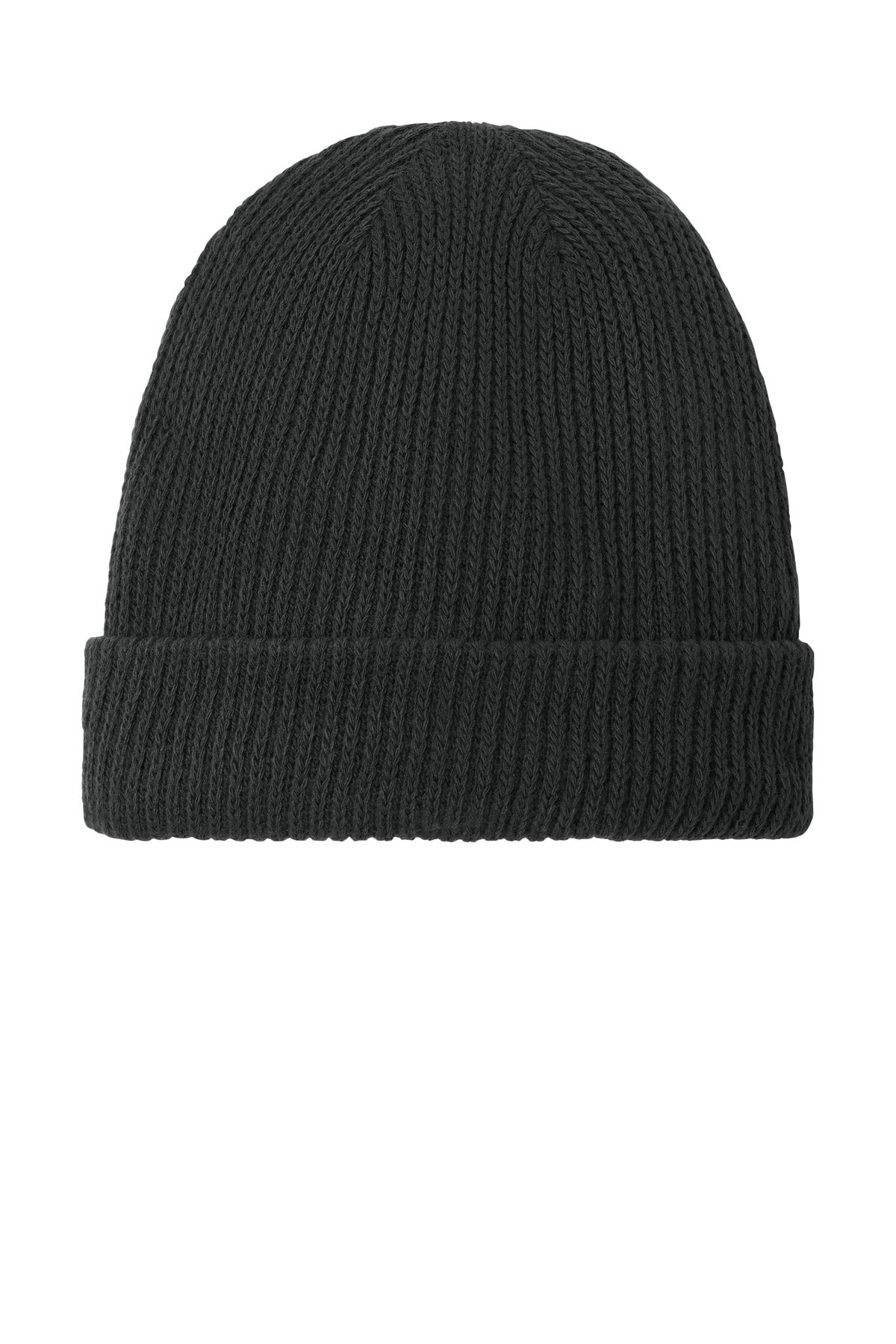 The North Face Circular Rib Beanie NF0A7RGH - TNF Black - front