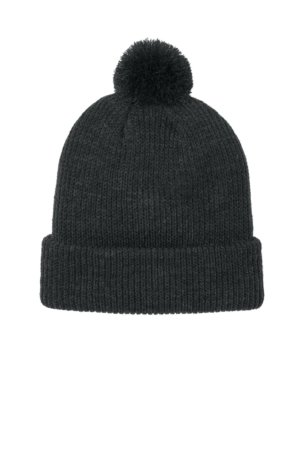 The North Face Pom Beanie NF0A7RGI - TNF Black Heather - back