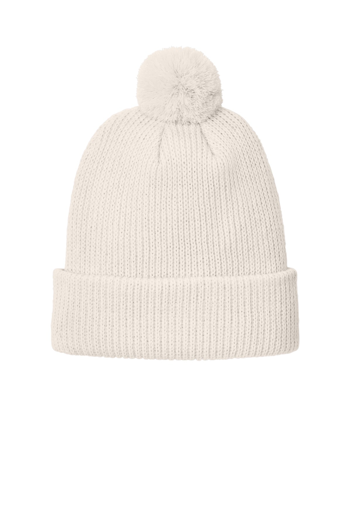 The North Face Pom Beanie NF0A7RGI - Vintage White - back