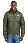 The North Face Down Hybrid Jacket NF0A7V4F - New Taupe Green - front
