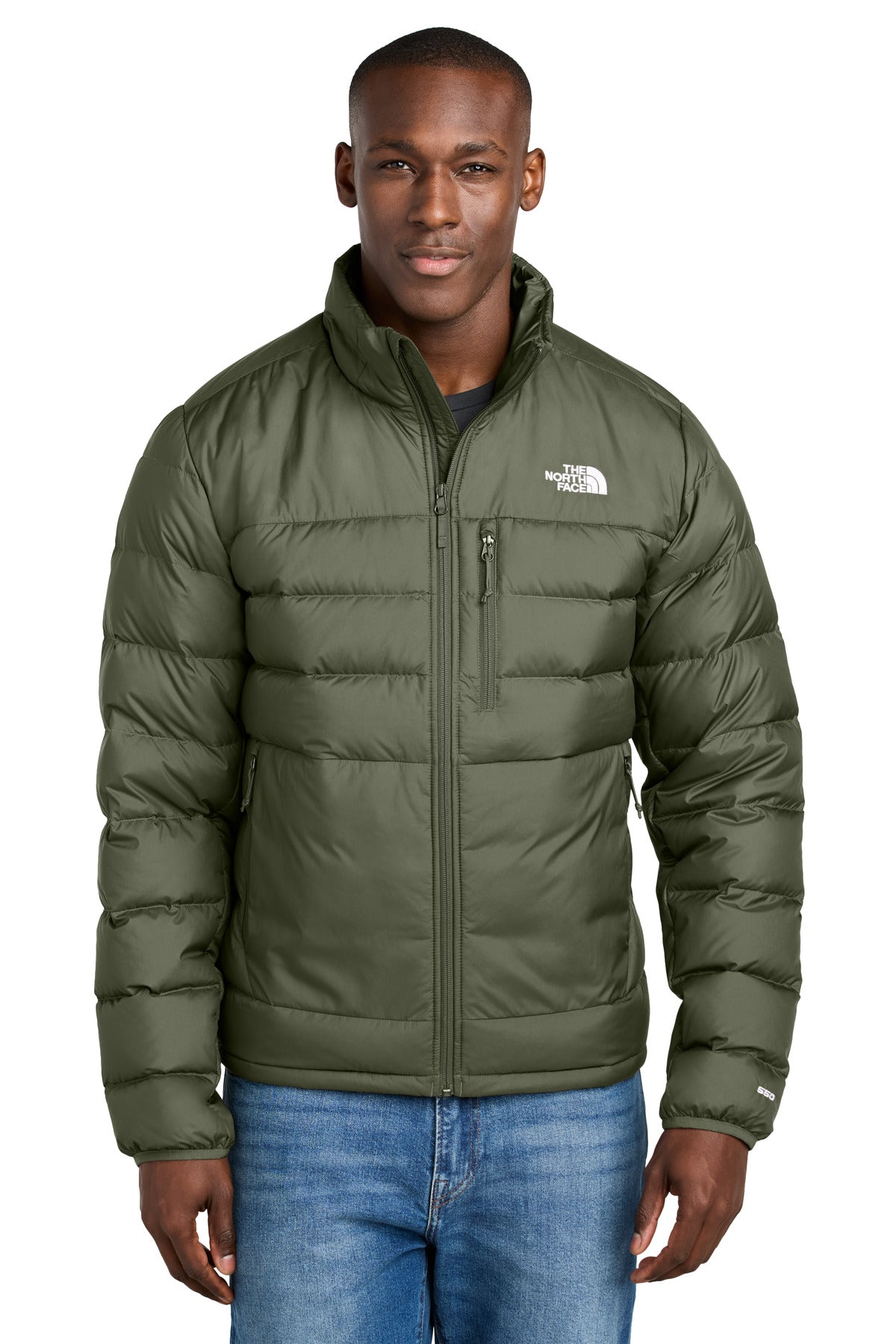 The North Face Down Hybrid Jacket NF0A7V4F - New Taupe Green - front