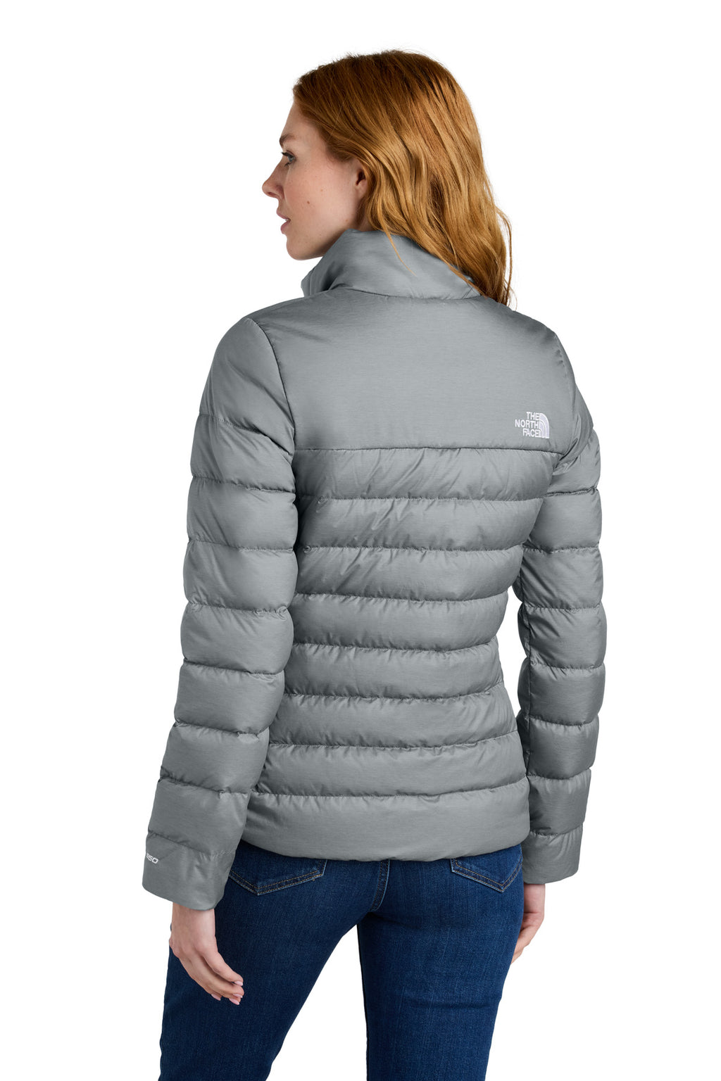 The North Face Women's Down Hybrid Jacket NF0A7V4G - TNF Medium Grey Heather - back