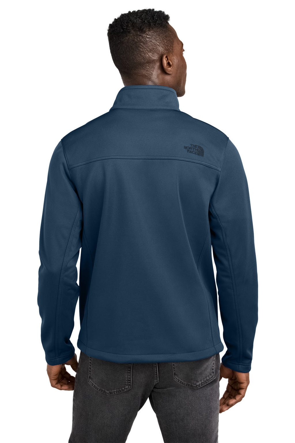 The North Face Chest Logo Ridgewall Soft Shell Jacket NF0A88D5 - Shady Blue - back