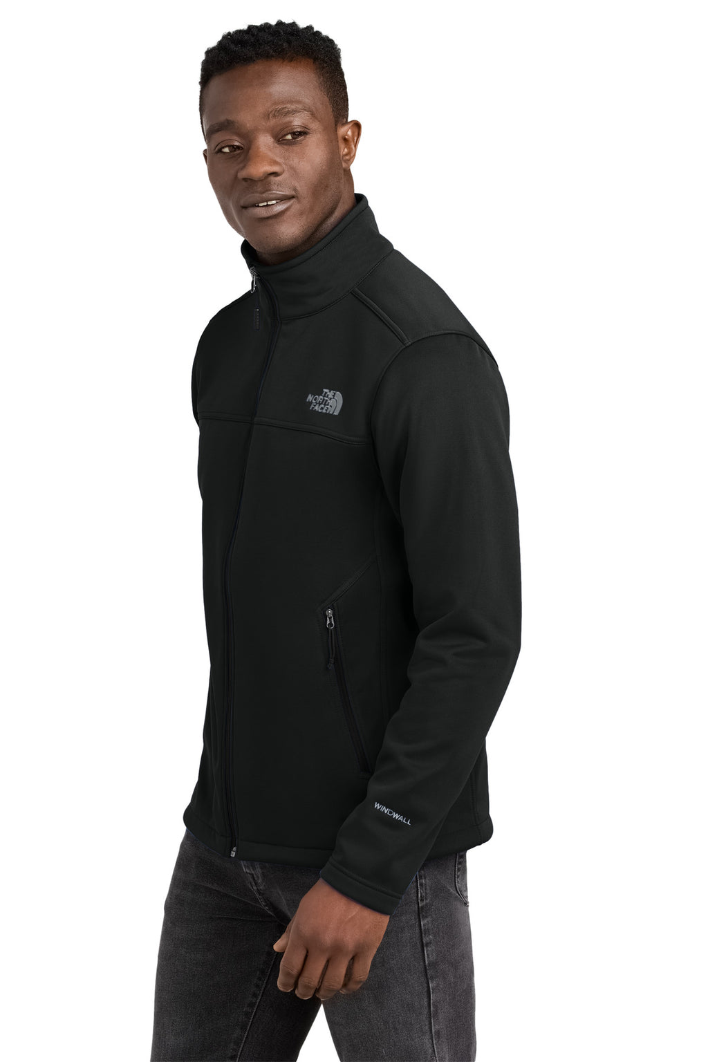 The North Face Chest Logo Ridgewall Soft Shell Jacket NF0A88D5 - TNF Black - side