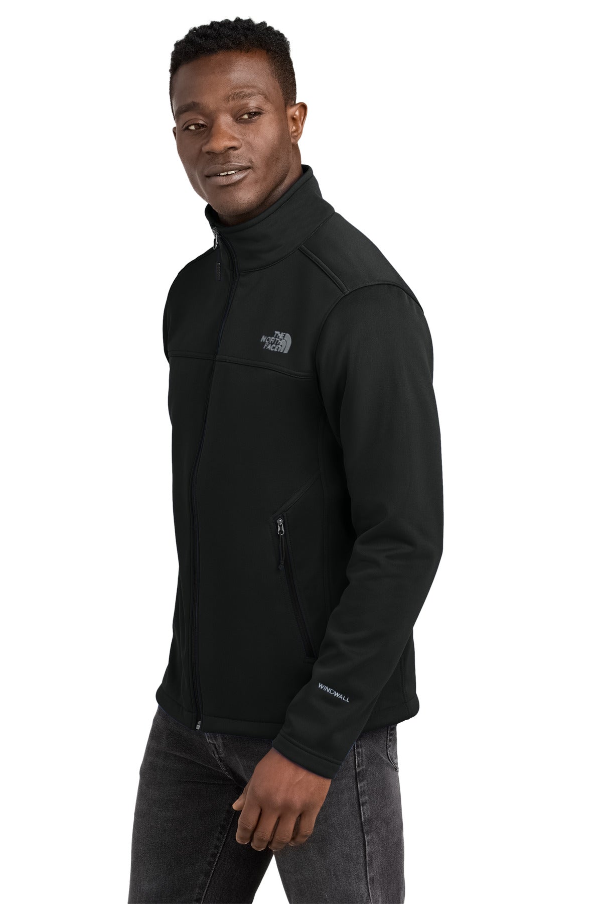 The North Face Chest Logo Ridgewall Soft Shell Jacket NF0A88D5 - TNF Black - side