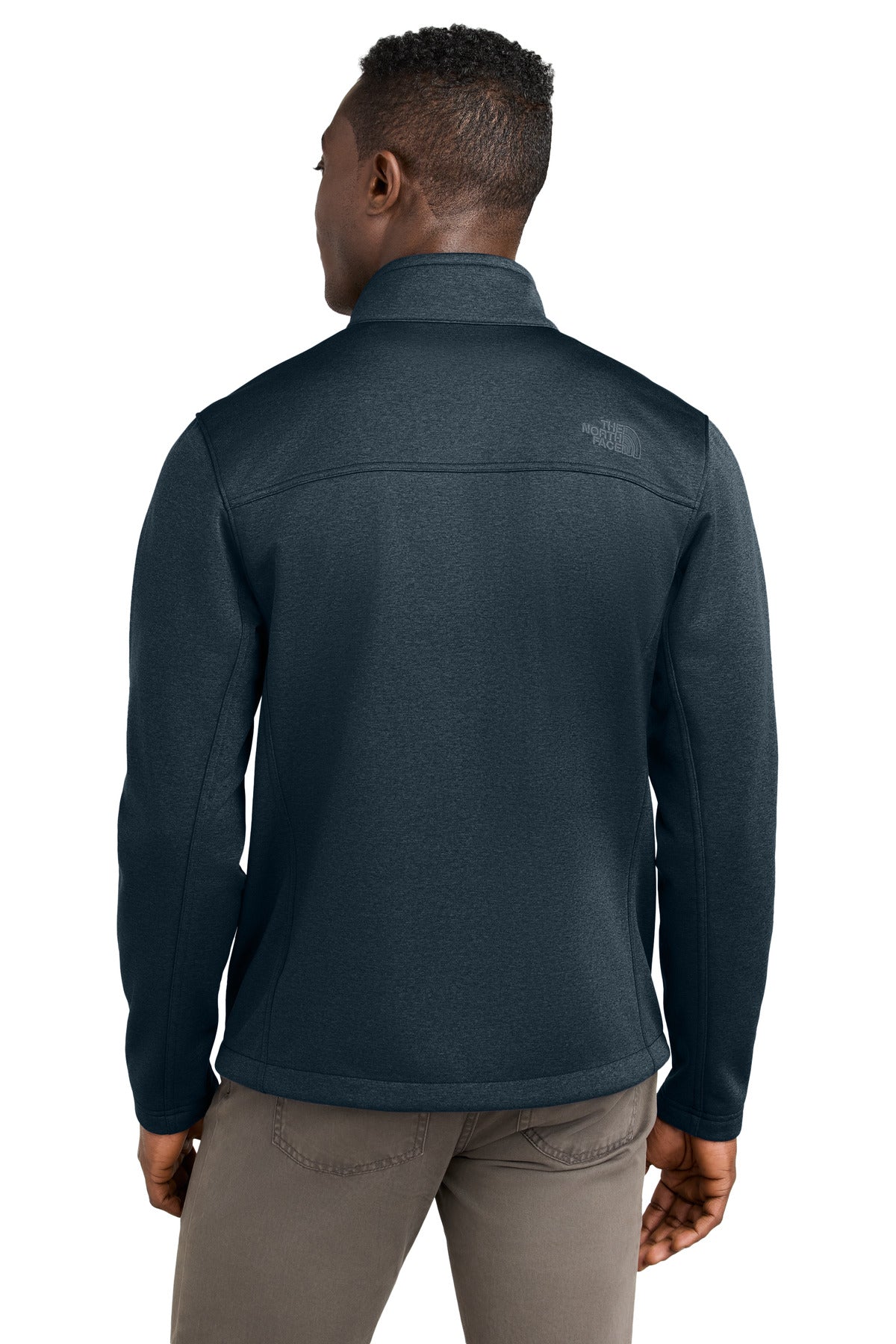 The North Face Chest Logo Ridgewall Soft Shell Jacket NF0A88D5 - Urban Navy Heather - back