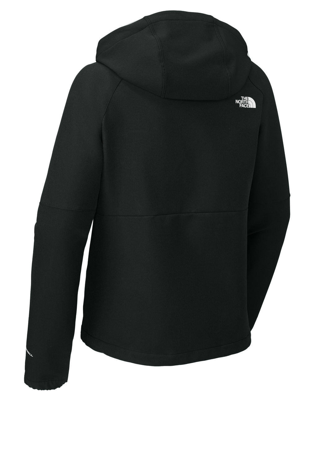 The North Face Women's Barr Lake Hooded Soft Shell Jacket NF0A8BUE - TNF Black Heather - back