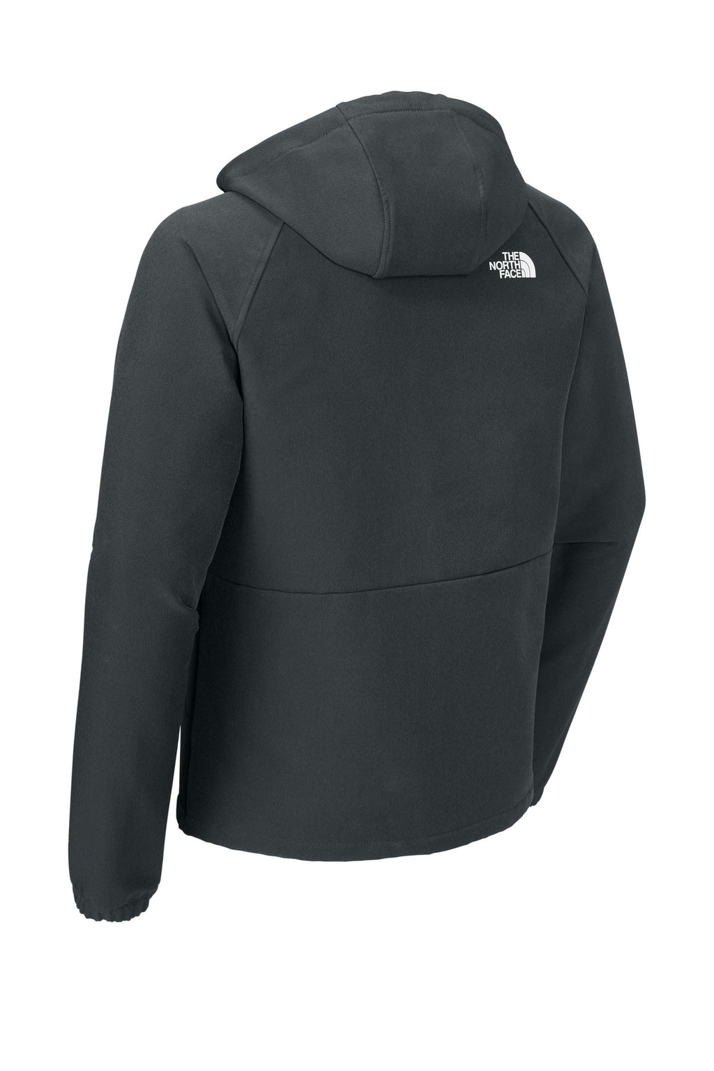 The North Face Barr Lake Hooded Soft Shell Jacket NF0A8BUF - Asphalt Grey Dark Heather - back