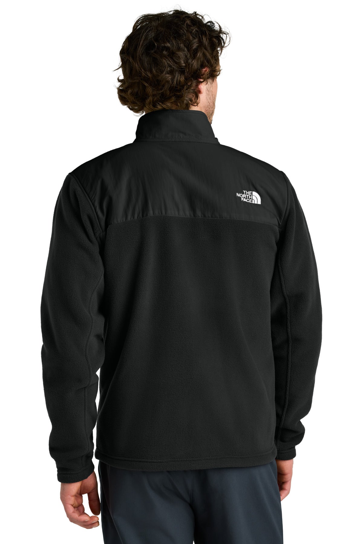 The North Face Highest Peak Full-Zip Fleece Jacket NF0A8BUQ - TNF Black - back