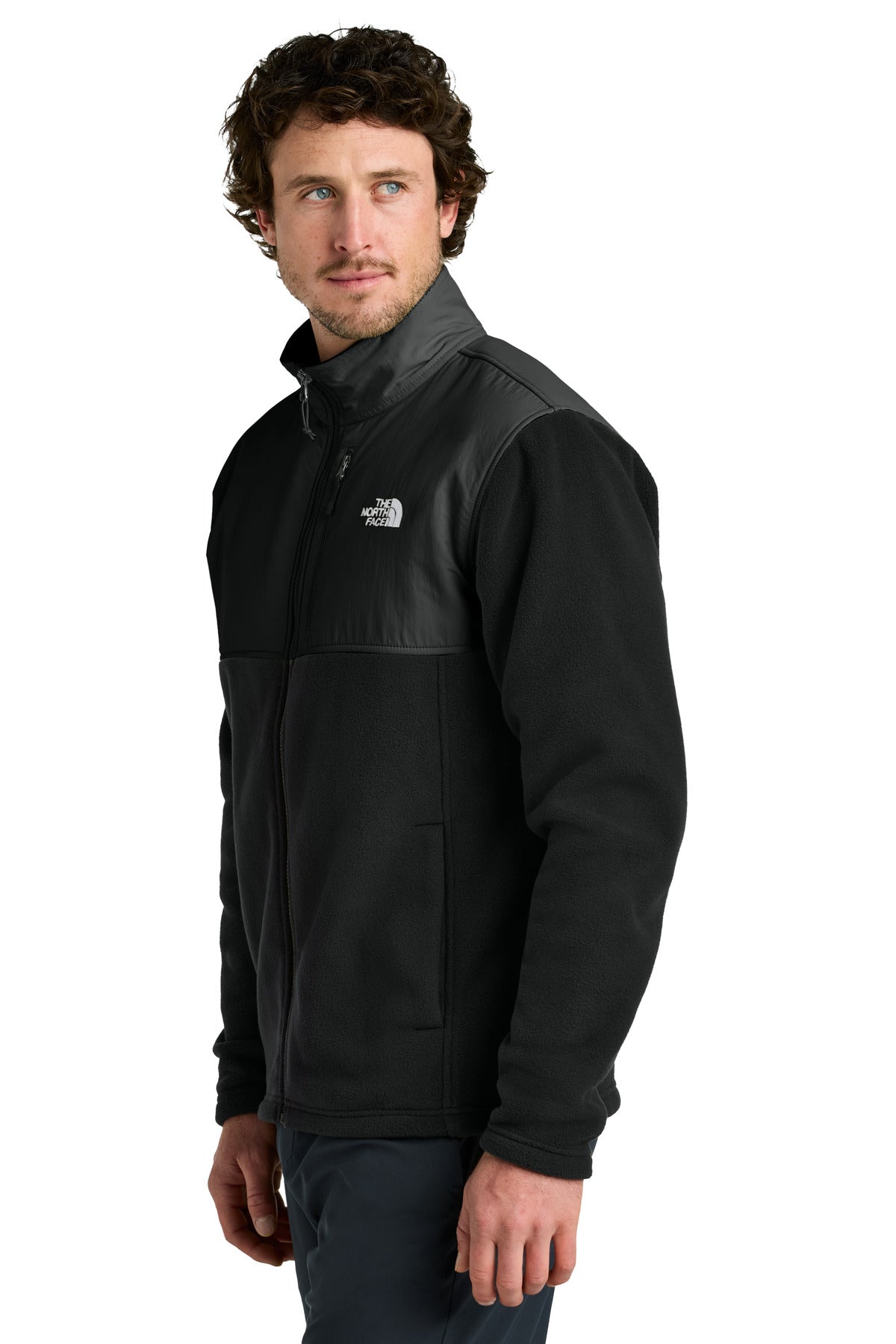 The North Face Highest Peak Full-Zip Fleece Jacket NF0A8BUQ - TNF Black - side