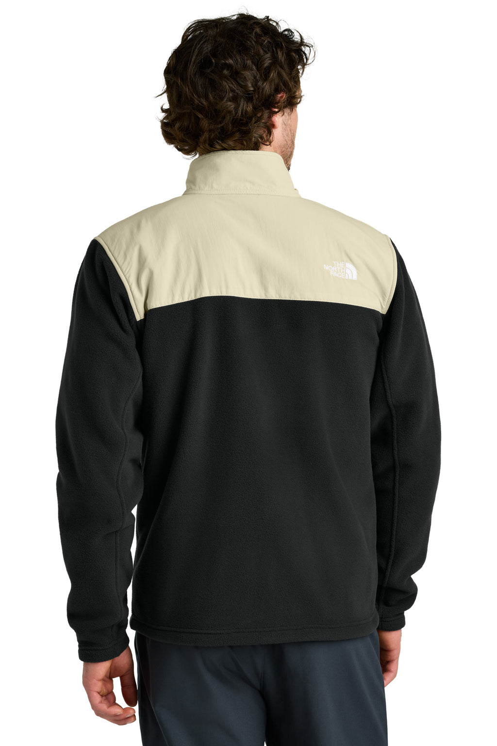 The North Face Highest Peak Full-Zip Fleece Jacket NF0A8BUQ - TNF Black/ Gravel - back