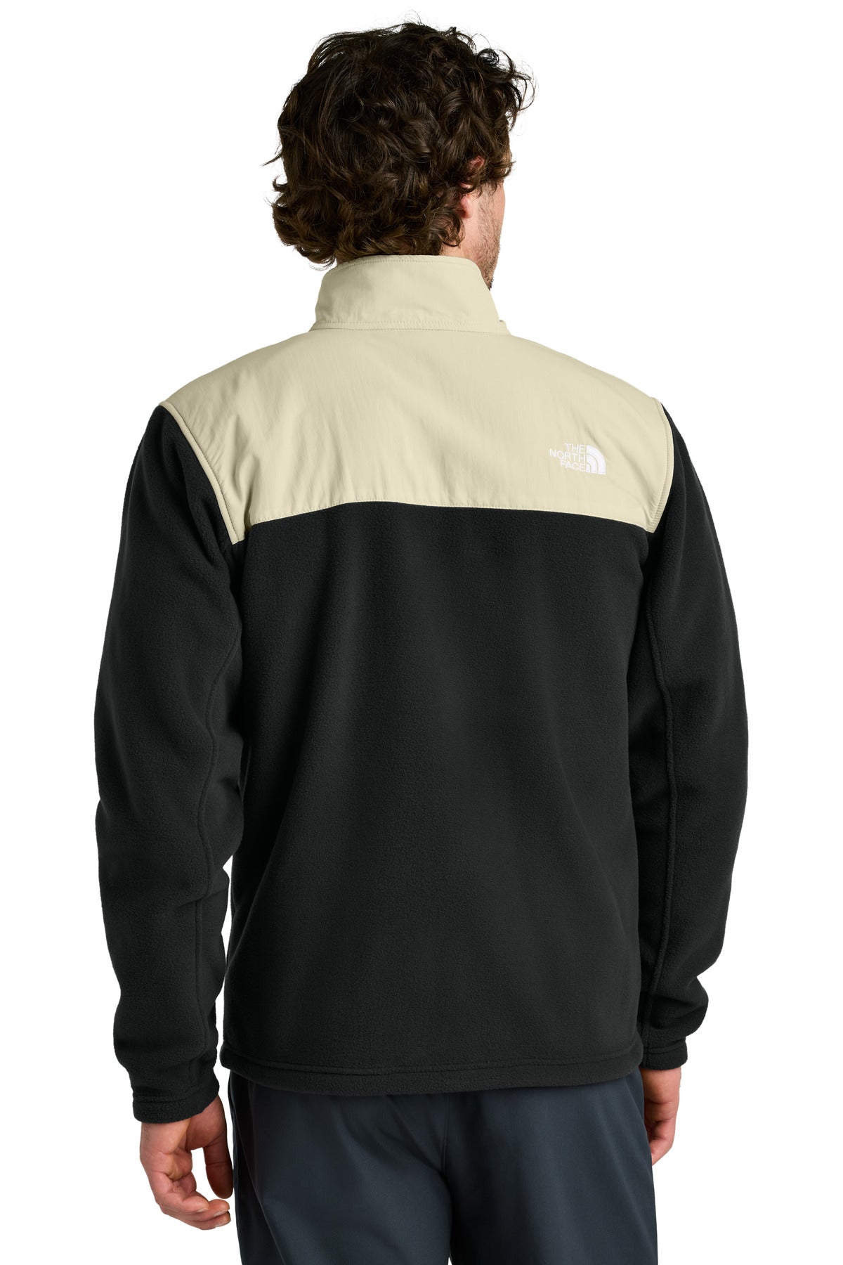 The North Face Highest Peak Full-Zip Fleece Jacket NF0A8BUQ - TNF Black/ Gravel - back