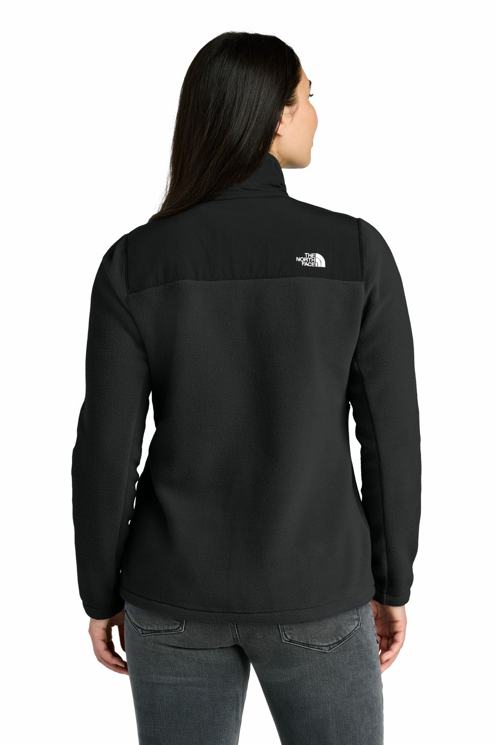 The North Face Women's Highest Peak Full-Zip Fleece Jacket NF0A8BUR - TNF Black - back
