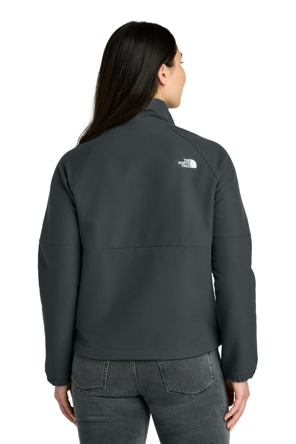 The North Face Women's Barr Lake Soft Shell Jacket NF0A8C5C - Asphalt Grey Dark Heather - back