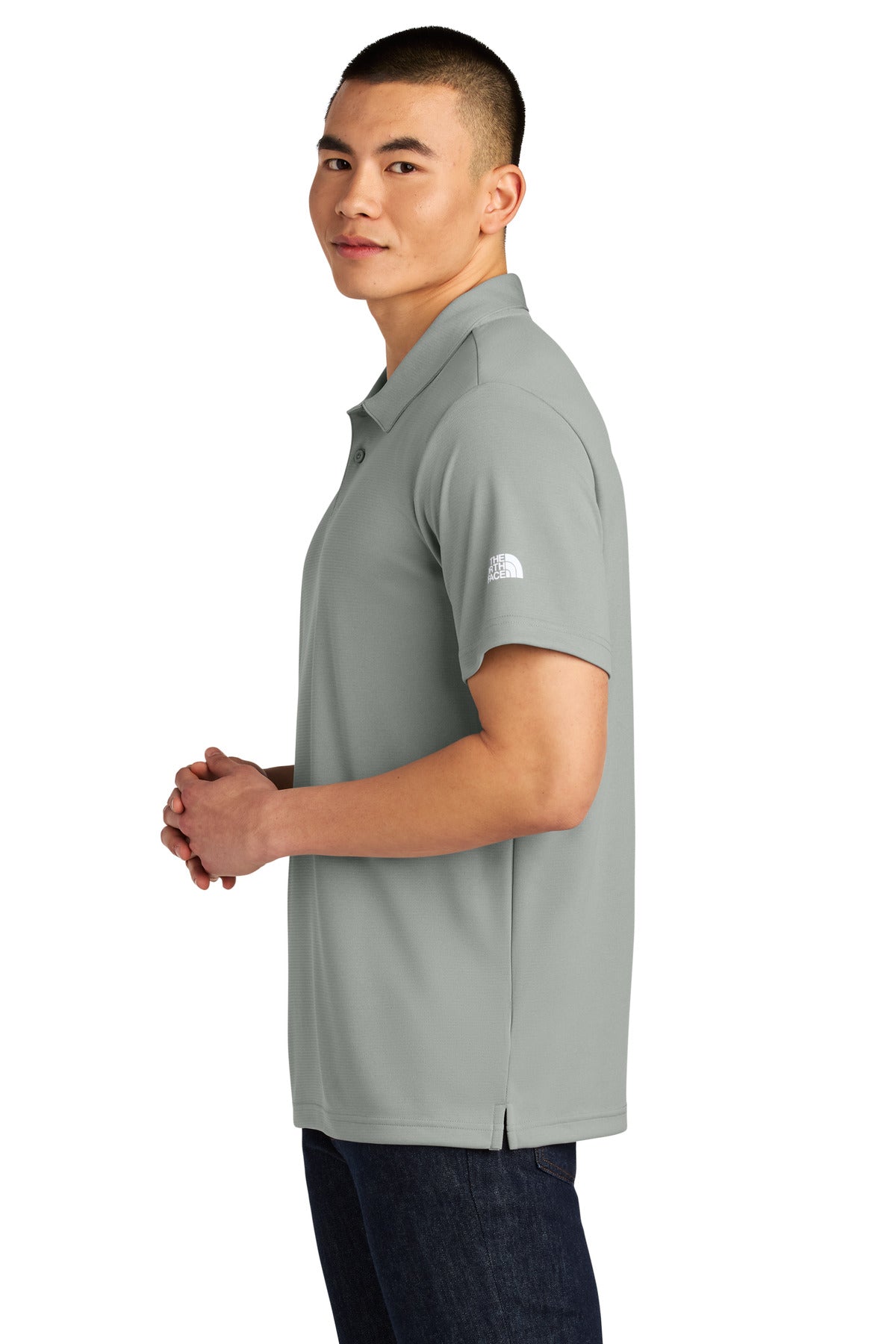The North Face Ambition Polo NF0A8ENM - Meld Grey Heather - side