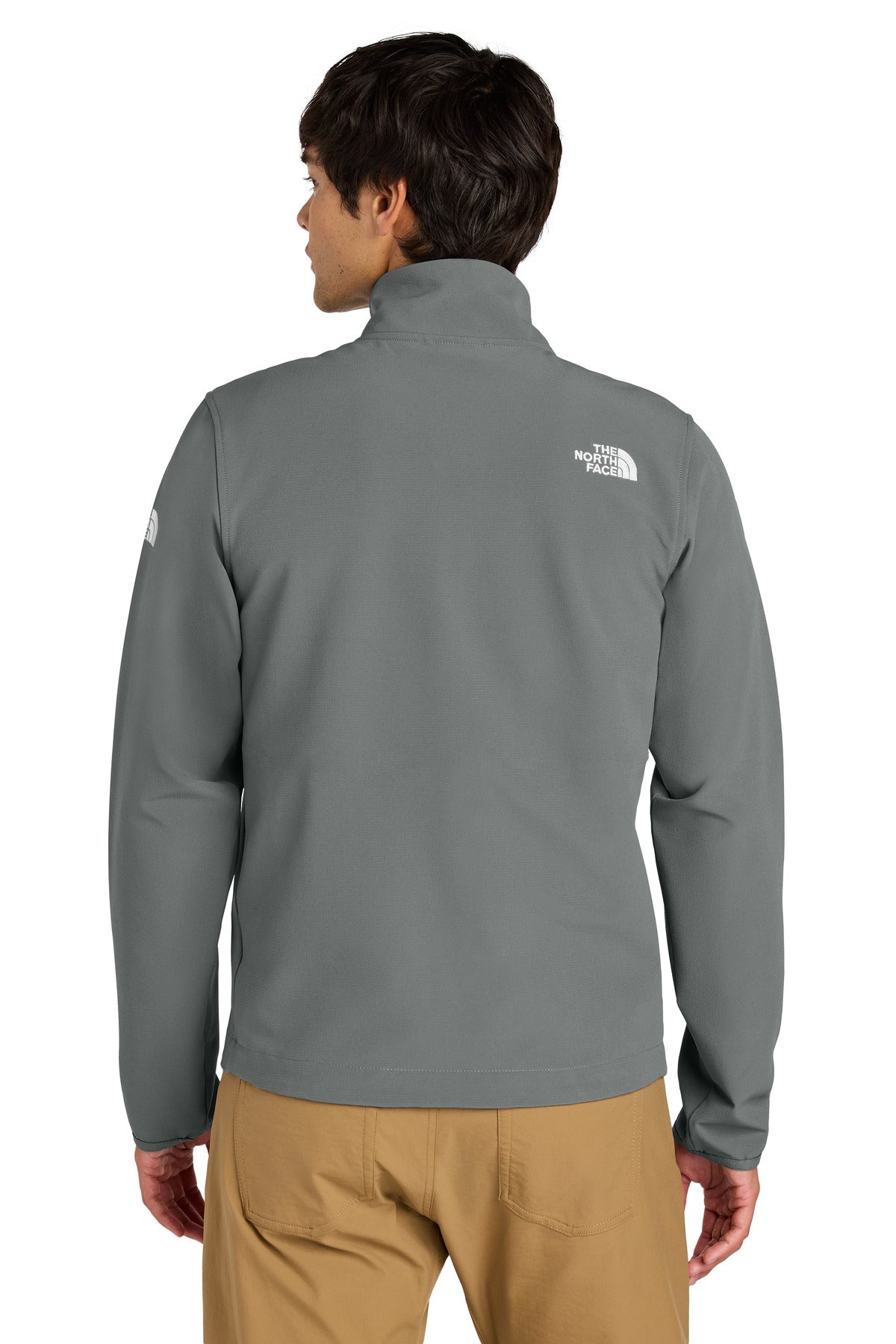 The North Face Edge Stretch Soft Shell Jacket NF0A8ENN - Smoked Pearl Grey - back