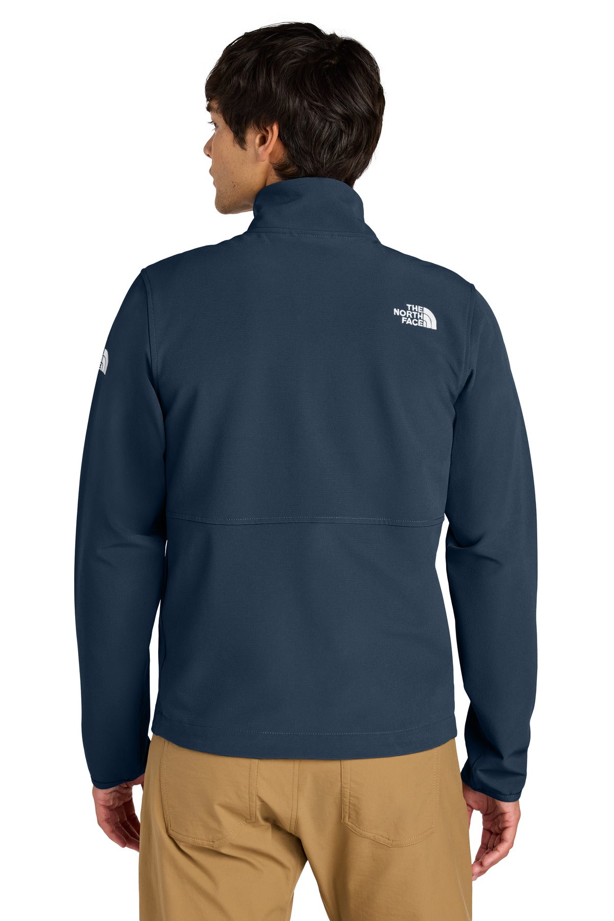 The North Face Edge Stretch Soft Shell Jacket NF0A8ENN - Summit Navy - back