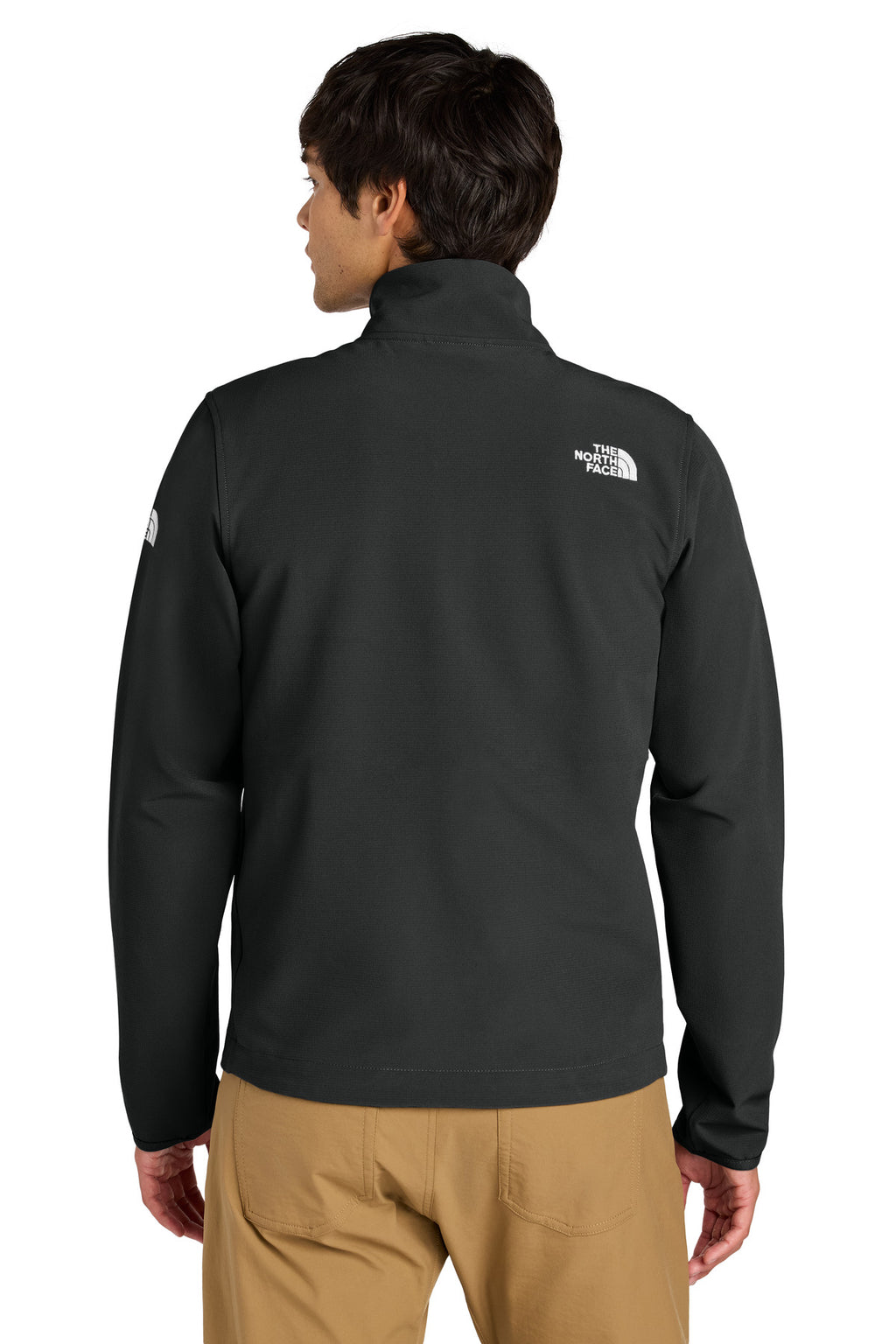 The North Face Edge Stretch Soft Shell Jacket NF0A8ENN - TNF Black - back