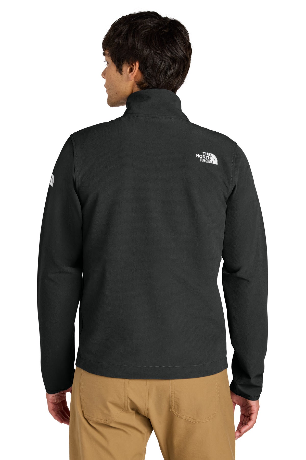 The North Face Edge Stretch Soft Shell Jacket NF0A8ENN - TNF Black - back