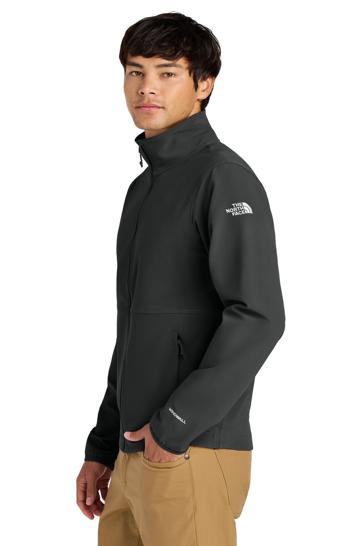 The North Face Edge Stretch Soft Shell Jacket NF0A8ENN - TNF Black - side