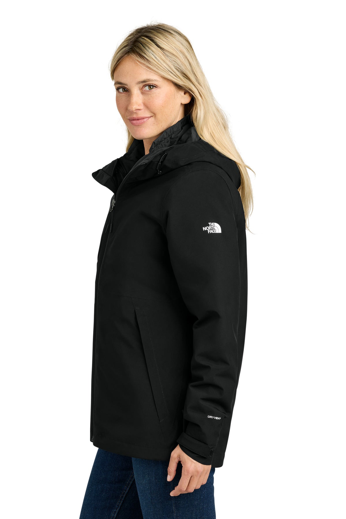 The North Face Women's Castle Valley Triclimate 3-in-1 Jacket NF0A8FQG - TNF Black - side